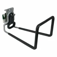 FASTTRACK Hose Hook: Steel, 4.8 in x 11.9 in x 5.6 in, 50 lb Load Capacity, Satin Nickel / Soft Grip (MPN 1785478)