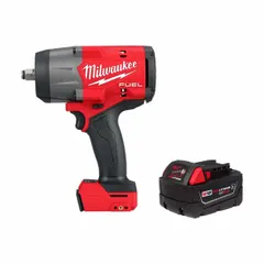 This cordless impact wrench delivers 1,200 ft-lb of fastening torque with a brushless motor. Part of the M18 FUEL™ line, it is suited for heavy-duty fastening and loosening of bolts and nuts in automotive, construction, and industrial maintenance applications.