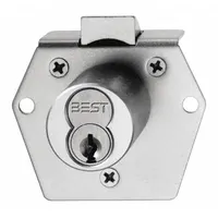 BEST Deadbolt Lock: Coreless, Vertical, Diamond, 2 1/8 in Body Ht, 1 7/8 in Body Wd, SFIC (MPN 5L7RL2626A452)