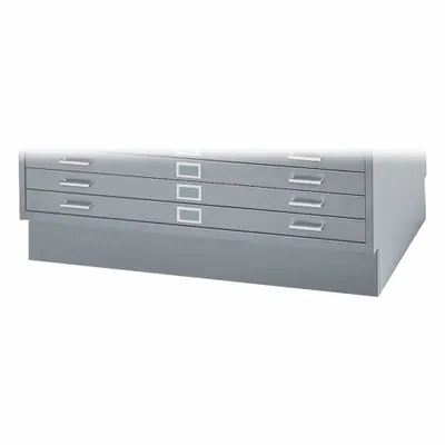 SAFCO PRODUCTS 4997GRR Closed Base for Flat File Cabinets - Bases for Flat File Cabinets
