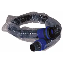 Breathing tube cover for use with Hardcap Assemblies. Protects the breathing tube from abrasion, dirt, and debris in industrial environments.