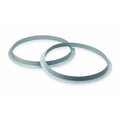 Stainless steel companion flange designed for use with 30-inch diameter tubeaxial fans. Includes predrilled mounting holes with 1/2-inch hole diameter for installation. Used to mount and seal tubeaxial fans to ductwork or housings in ventilation and exhaust systems.