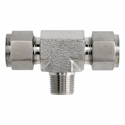 BRENNAN INDUSTRIES NS2601-04-04-02-SS Clean & Bagged - Clean & Bagged Single-Ferrule Stainless Steel Fittings