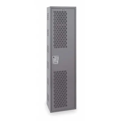 HALLOWELL HWBA882-1HG Ventilated Metal Wardrobe Locker - Ventilated Metal Wardrobe Lockers