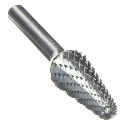 WIDIA METAL REMOVAL Double-Cut Ball-Nosed Cone Bur - Double-Cut Ball-Nosed Cone Burs