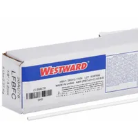 WESTWARD Brazing Alloy: Low-Fuming Bronze, 0%, RBCuZn-C, 1/8 in x 36 in, Flux-Coated, 33 PK (MPN 30AC78)