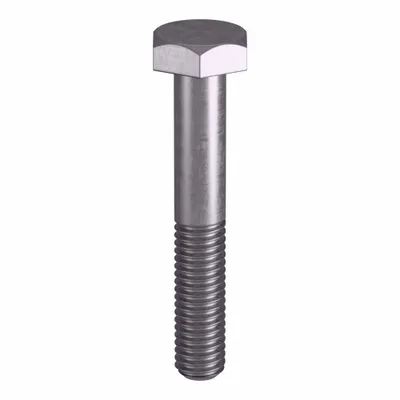USA INDUSTRIALS Grade B8 Heavy Hex Bolt, 3/8"-16, 2-1/2" Length, Pack of 10 - Grade B8 Heavy Hex Bolts
