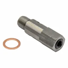 Relief valve for hydraulic systems, used to limit system pressure and protect equipment from overpressure. Commonly applied in industrial machinery, hydraulic presses, and power units requiring pressure regulation.