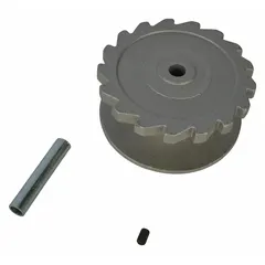 Replacement drum designed to fit Dayton brand models 3AY59 and 3AY60. Used in material handling systems to replace worn or damaged drums, ensuring continued operation of the equipment.