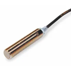 The OMRON E2E2-X2Y2 is a shielded inductive proximity sensor with a cylindrical housing and non-terminated cable. It operates on an AC supply voltage of 20-264V and features 2 wires. This sensor is used for non-contact detection of metal objects in industrial automation applications such as position sensing, part counting, and machine safety interlocks.