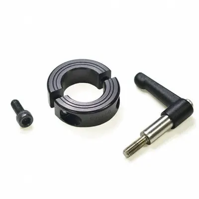 RULAND MANUFACTURING Steel Two-Piece Clamping Lever Shaft Collar - Steel Two-Piece Clamping Lever Shaft Collars