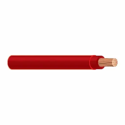 OEM Building Wire: Copper, 12 AWG, 1 Conductors, Solid, Red, 1,000 ft Lg - Copper THHN/THWN-2 Building Wires