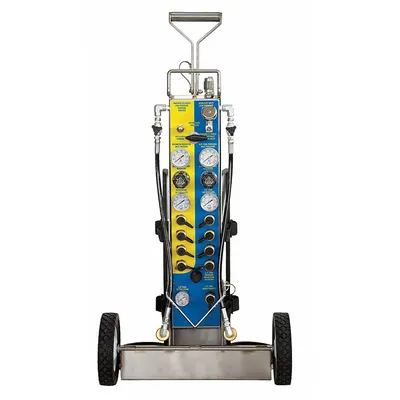 AIR SYSTEMS INTERNATIONAL Breathing Air Compressor: 2216 psi Low Pressure Cylinders/4500 psi High Pressure Cylinders - Cylinder Carts for SCBA