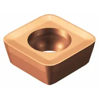 Square (S) indexable milling insert with medium chipbreaker geometry (PM) and 1030 grade coating for wear resistance. Designed for medium-duty face and shoulder milling operations on steel and cast iron in CNC machining centers