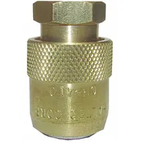 HALTEC Standard Bore Screw-on Chuck: Heavy-Duty Tire Chucks, Straight Lock-On, Single Head, FNPT (MPN CH-410)