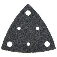FEIN Oscillating Tool Sanding Sheet Set: 80 mm Wd, 80 Grit, Sanding Sheet Set, Aluminum Oxide, 5 PK (MPN 63717110043)