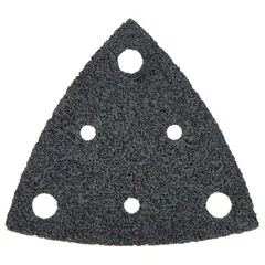 This 5-pack of sanding sheets features 80-grit aluminum oxide abrasive on 80 mm wide sheets. Designed for use with oscillating tools, they are suited for material removal and surface preparation on wood, metal, and painted surfaces in maintenance and finishing applications.