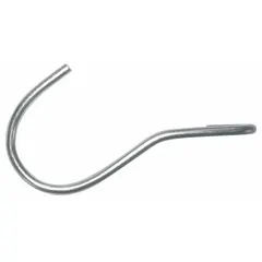Hook designed for use with evidence bags. Used to hang and organize evidence bags in forensic, law enforcement, and laboratory settings. Helps secure bags for drying, storage, or processing.