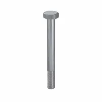 Class 8.8 steel hex head cap screw, M10 metric thread, 95 mm length, partially threaded, with zinc plating. Conforms to DIN 931 dimensional standards and meets ISO 898 material quality requirements. Supplied in a 50-piece pack. Commonly used in bolted joints requiring medium-strength fasteners