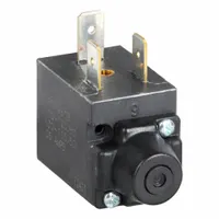 Plug-in solenoid coil rated for 120V AC, designed for use with Numatics Series Mark 3, PA 3, and SPA 3 pneumatic valves. Suitable for industrial automation and process control systems requiring reliable valve actuation