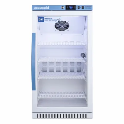ACCUCOLD Controlled Room Temperature Cabinet: 115V AC, 68°F to 77°F, 19 3/4 in Overall Wd - Controlled Room Temperature Cabinets
