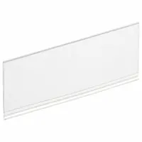 TRI-DEX Label Holder: 4 in x 1 3/4 in, Clear, Slide-In, 25 Label Holders, Snap-On, Plastic, 25 PK (MPN TR-1754)