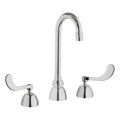 CHICAGO FAUCETS 786-GN1AE3ABCP Widespread Kitchen Faucet - Widespread Kitchen Faucets