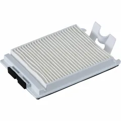 This HEPA dry filter is designed for use with Makita XCV09 and XCV10 backpack vacuums. It captures fine dry particles to maintain air quality and vacuum performance in industrial cleaning applications.