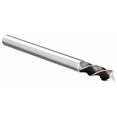 WIDIA HANITA Reduced-Neck Fast-Cutting Carbide Square End Mill for Aluminum - Reduced-Neck Fast-Cutting Carbide Square End Mills for Aluminum