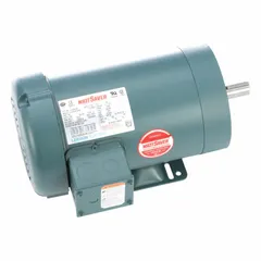 LEESON 121929.00 is a 3 hp, 3-phase AC motor with a rigid base mount and TEFC enclosure. It operates at 3490 RPM at 60 Hz with a full load current of 4.0 A at 230/460V AC. Suitable for continuous-duty applications such as pumps, fans, conveyors, and compressors.
