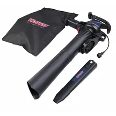 This corded handheld blower features two speed settings and delivers a maximum air speed of 210 mph. It is suited for clearing leaves and debris from yards, driveways, and other outdoor areas.