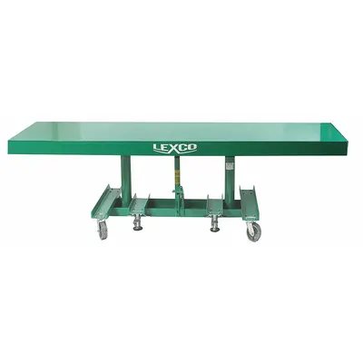 WESCO Lift Table: Not Powered, 2,000 lb Load Capacity, 60 in L x 30 in W - Manual Post-Lift Tables