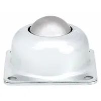 Flange mount ball transfer with 1.5 in diameter ball, 250 lb load capacity, and 1 13/16 in projection. Enables smooth multidirectional movement in material handling systems, conveyor lines, workstations, and transfer tables