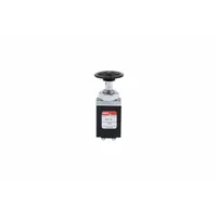ARO Manual Air Control Valve: 50, Three-Way / Two-Position, Button, Black, 16 scfm Flow Rate - Max (MPN 5031-02)
