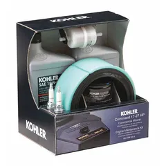 Maintenance kit for compatible KOHLER engines. Contains components for routine servicing to support engine longevity and performance. Compatible with manufacturer number 69510.