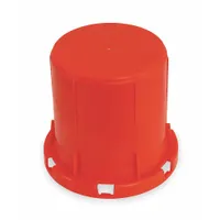 3M Height Adapter: Round, 4.4 in Overall Ht, 5.9 in Overall Lg, 5.9 in Overall Wd, 3 hr, Metal (MPN 4HA)