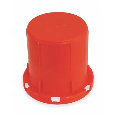 3M Height Adapter: Round, 4.4 in Overall Ht, 5.9 in Overall Lg, 5.9 in Overall Wd - Firestop Collars for Pipes