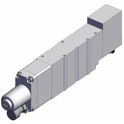 SMC ARBQ4000-00-P-1 VQ Series Pressure Regulator, 71 scfm, 0.1-1 MPa - SMC VQ Series Pressure Regulators