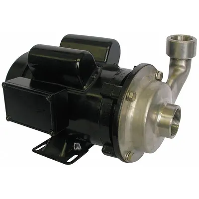 Dayton 316 Stainless Steel Chemical-Resistant Centrifugal Pump - Stainless Steel Housing Chemical-Resistant Centrifugal Pumps