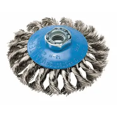 Type 27 grinding wheels from the XCAVATOR XX series, designed for cool-cutting on carbon and stainless steel. Each 10-pack contains 9" x 1/8" x 7/8" wheels with 24 grit. Suitable for heavy stock removal, weld grinding, and edge beveling in fabrication and metalworking applications.