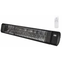 AURA Electric Infrared Heater: 2250W/3000W Watt Output, 208/240V AC, 1 Phase, Hardwired, Aluminum (MPN CF30240B)