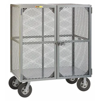 LITTLE GIANT Welded Mesh Security Cart - Welded Mesh Security Carts