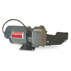 This shallow-well jet pump is designed for water transfer from wells with a maximum depth of 25 feet. It operates on single-phase power at 115/230V AC, delivering 8 gpm at 102 ft head. The pump includes an ejector and is suited for residential or light commercial applications such as water pressure boosting, irrigation, and small farm use.