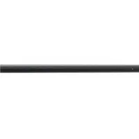 ACROVYN Accent Rail: FR-125, PETG, Black, 1 1/8 in Overall Ht, 12 ft Overall Lg (MPN FR125108N)