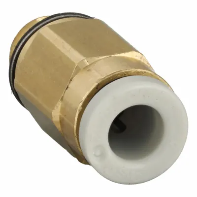 SMC KQ2H04-M6A Push-to-Connect x Metric Brass Tube Fitting - Polybutylene & Brass Tube Fittings