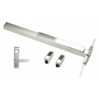 VON DUPRIN Surface Vertical Rod: 3 ft Max Door Wd, Aluminum (MPN 3327A-L-06 3 US28 RHR)