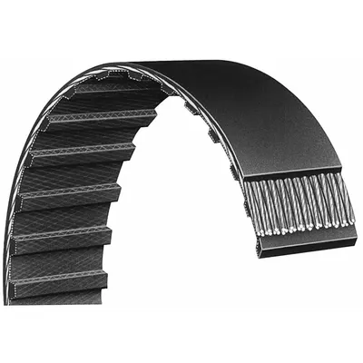 BANDO Timing Belt: One Side, Synchro-Link, 10 mm Pitch, 16 mm Top Wd, T10-660 - T10 Section Trapezoidal Timing Belts