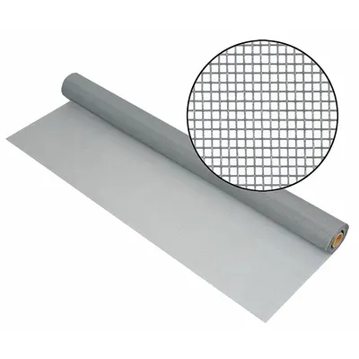 PHIFER Replacement Screen: Fiberglass, Gray, 18 x 16 Mesh Size, 3 ft Wd - Fiberglass Door and Window Screen