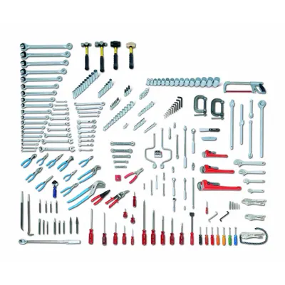 WRIGHT Fractional Intermediate Tool Set: 255 Total Pcs - Tool Only Sets