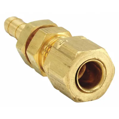 PARKER Self-Aligning Brass Compression Fitting - Self-Aligning Brass Compression Fittings